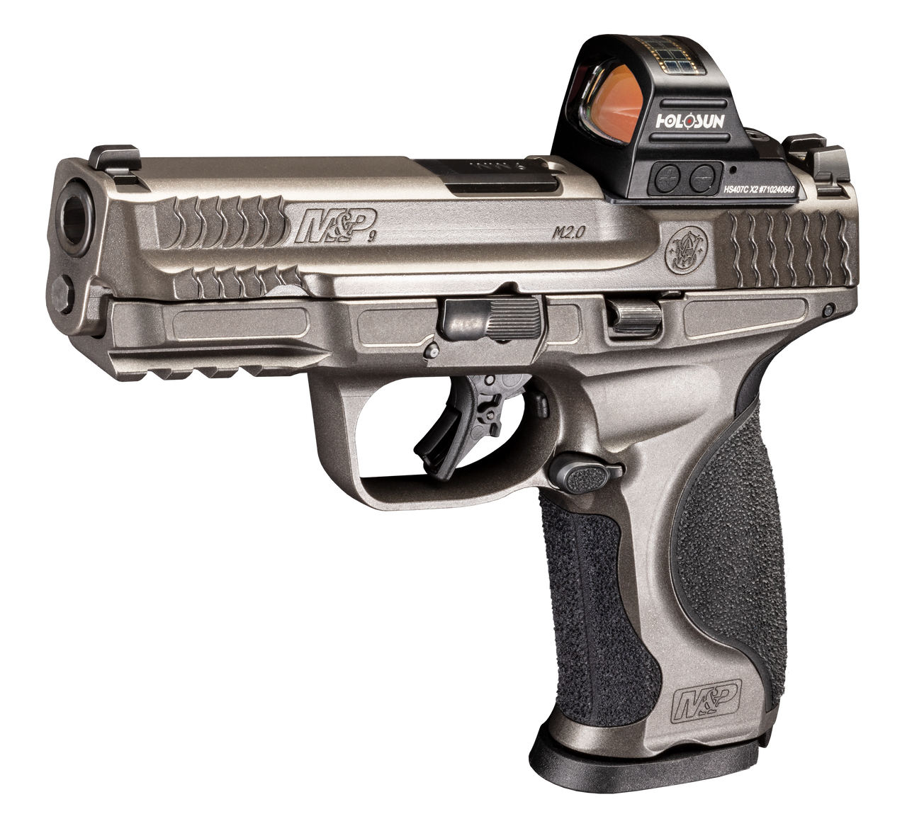 Smith & Wesson M&P9 M2.0 Metal 9mm 4.25" Pistol w/ Holosun HS407C X2