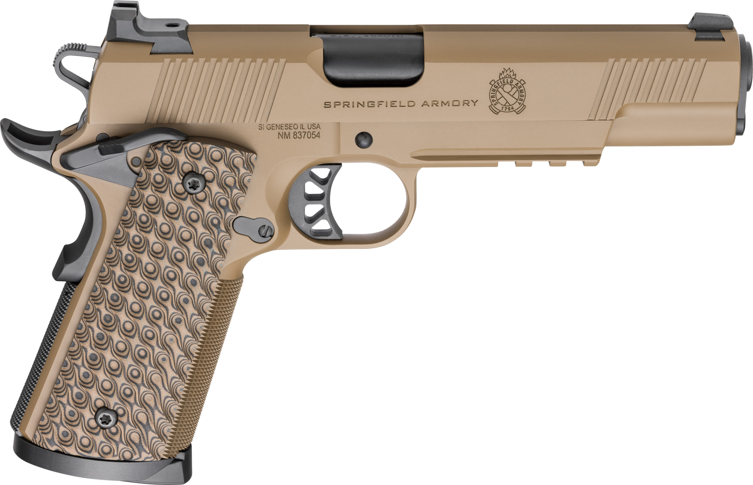 Springfield Armory 1911 TRP .45 ACP 5" Handgun (Coyote Brown Cerakote)