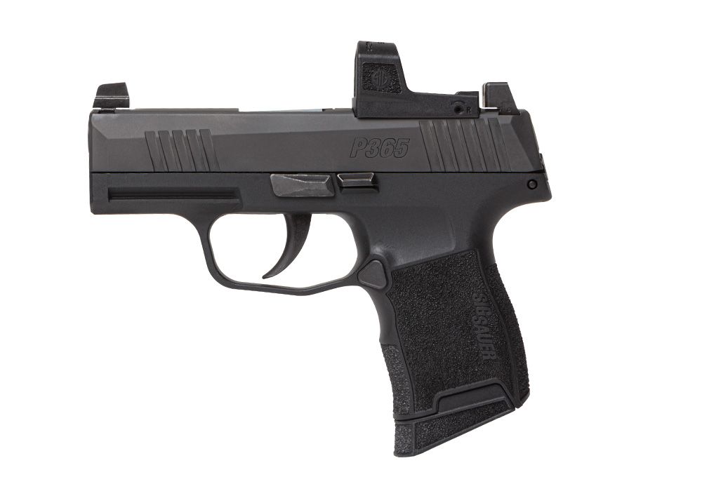 SIG SAUER P365-380 HGA 380 AUTO 3.1IN BBL SIGLITE RXZ ELITE POLY BLACK 2 10RD MAGS