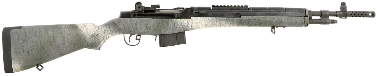 dSPRINGFIELD ARMORY M1A SCOUT SQUAD 308WIN 18" W/ GB BLK SPCKL 1-10RD