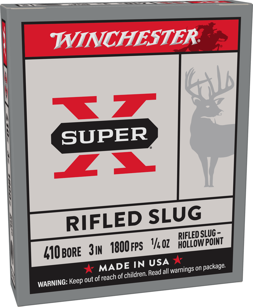 Winchester Super-X Rifled Slug 410 Bore 1/4 oz Shotshell
