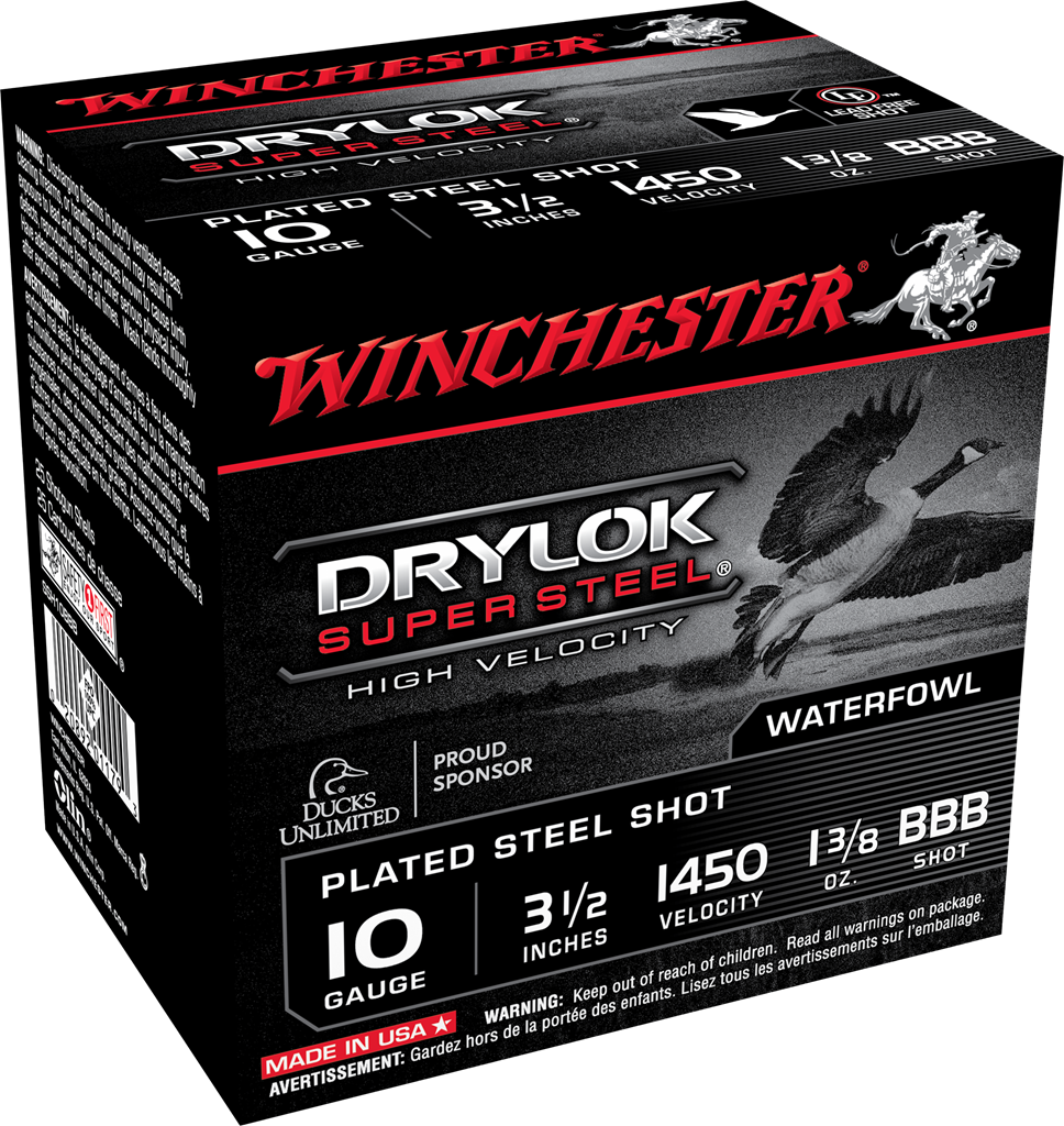 Winchester Drylok Super Steel HV 10 Gauge 3.5" 1-3/8 oz (25 Rounds)