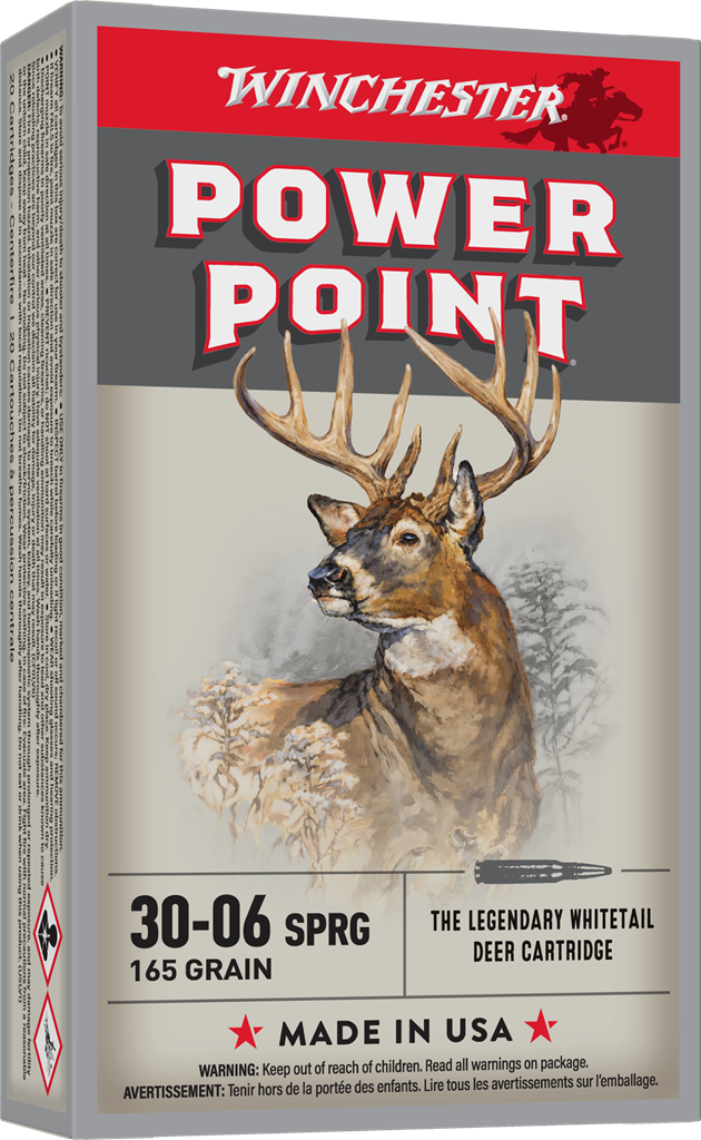 Winchester Super-X .30-06 Springfield 165gr Power-Point (20 Rounds)