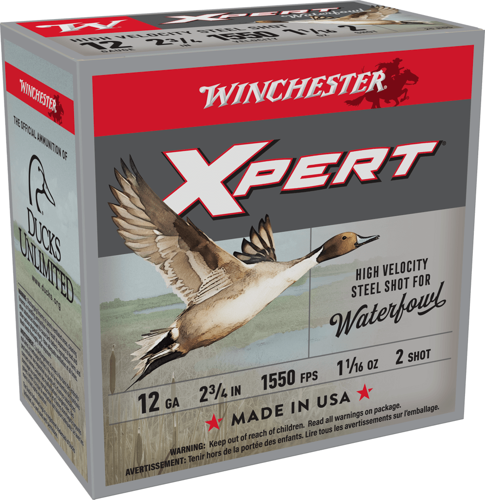 Winchester Super X Xpert High Velocity Steel Waterfowl Shotshell 12 Gauge 2-3/4 in #2 (25 Rounds)