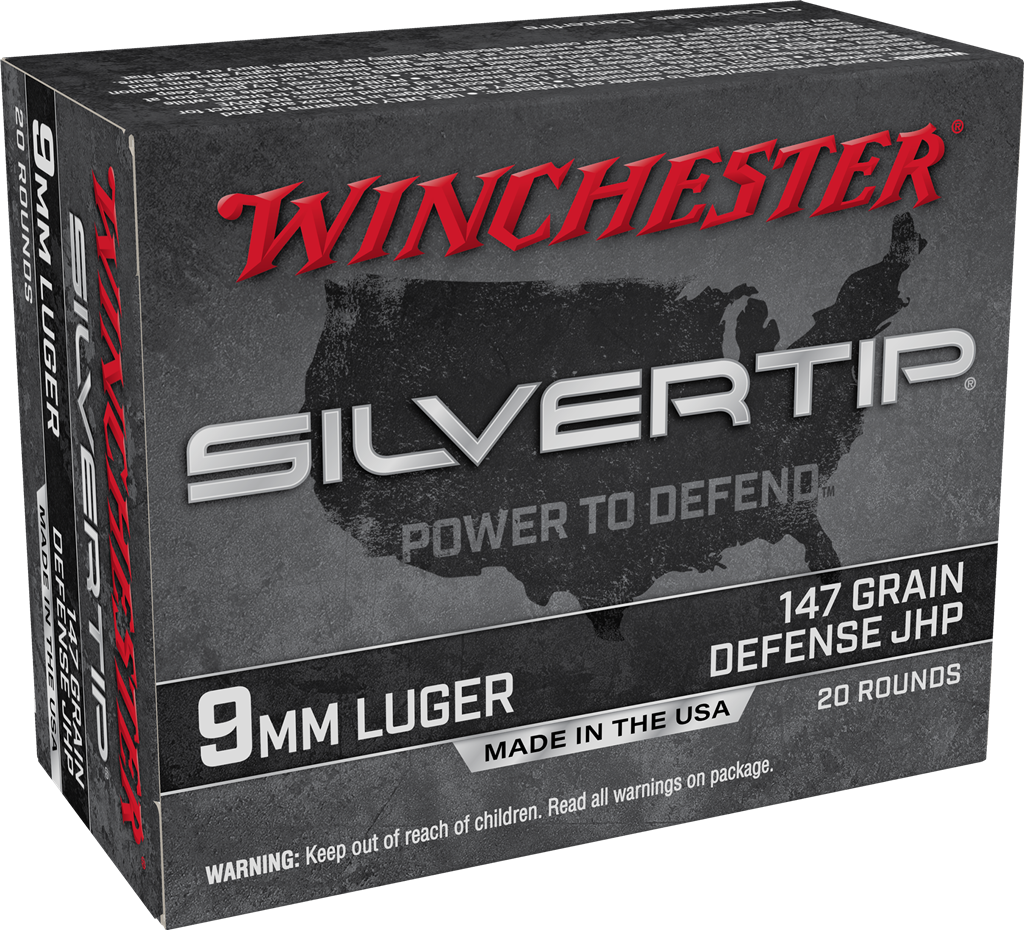 Winchester Silvertip W9MMST2 9mm Luger 147gr Jacket Hollow Point (JHP) Ammo