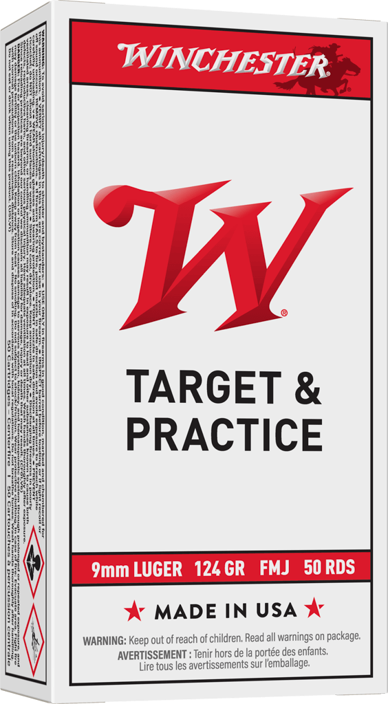 Winchester USA 9mm FMJ Ammunition