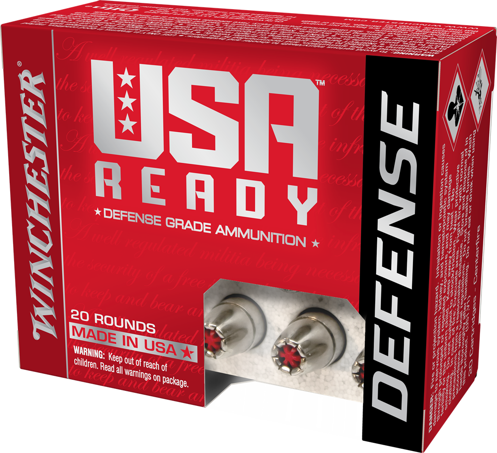 Winchester USA Ready 9mm Luger Hollow Point Ammo