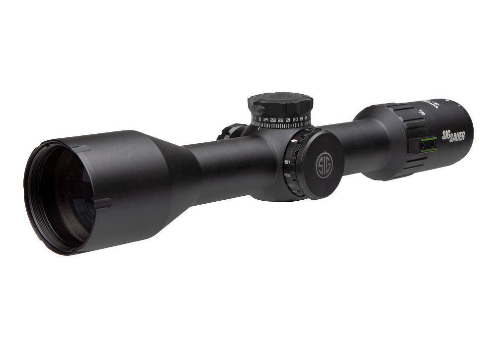 Sig Sauer Whiskey6 3-18x44 30mm Quadplex Rifle Scope