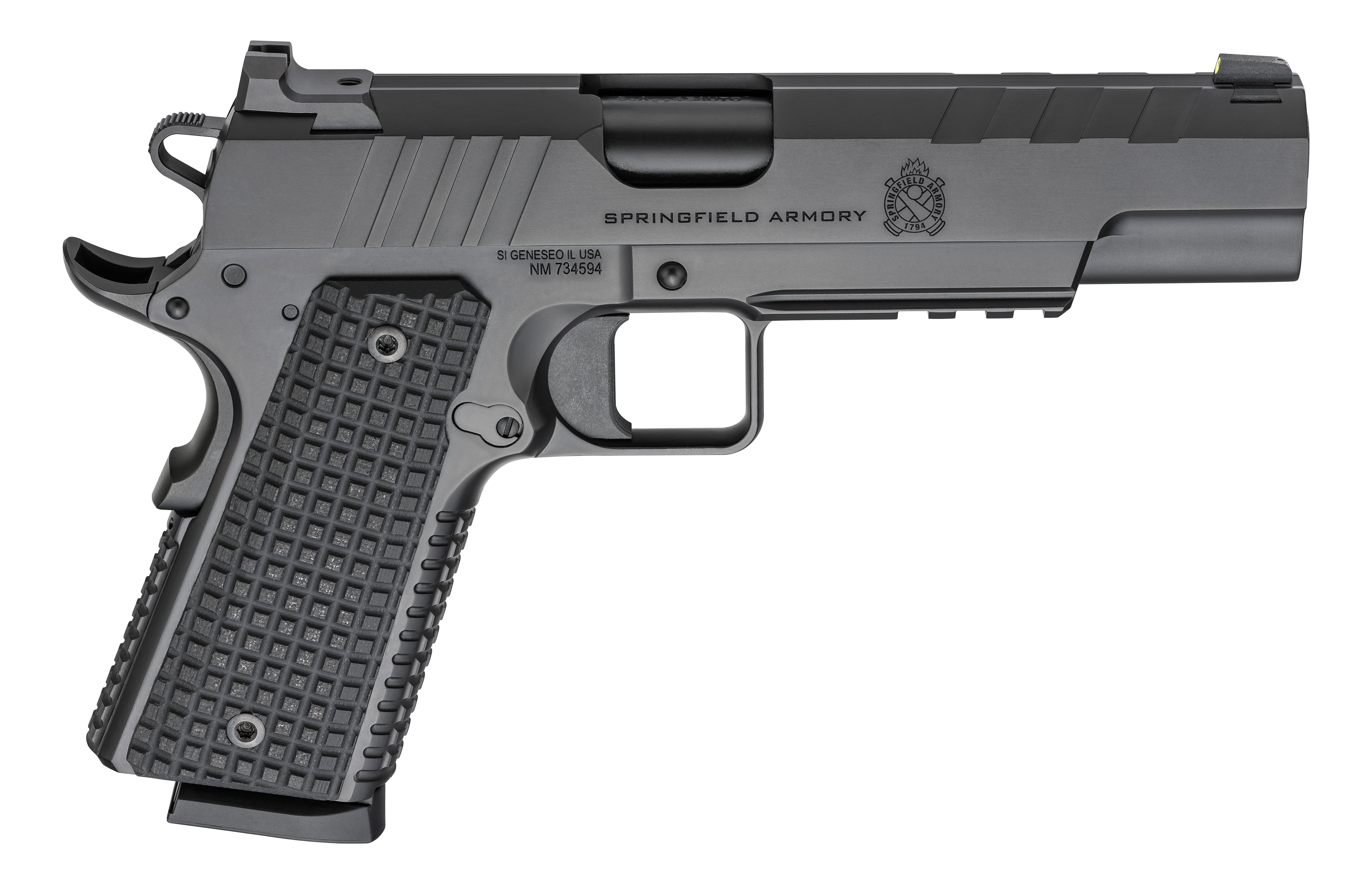 Springfield Emissary Black Out 1911 .45 ACP 5" Black Semi-Automatic Handgun