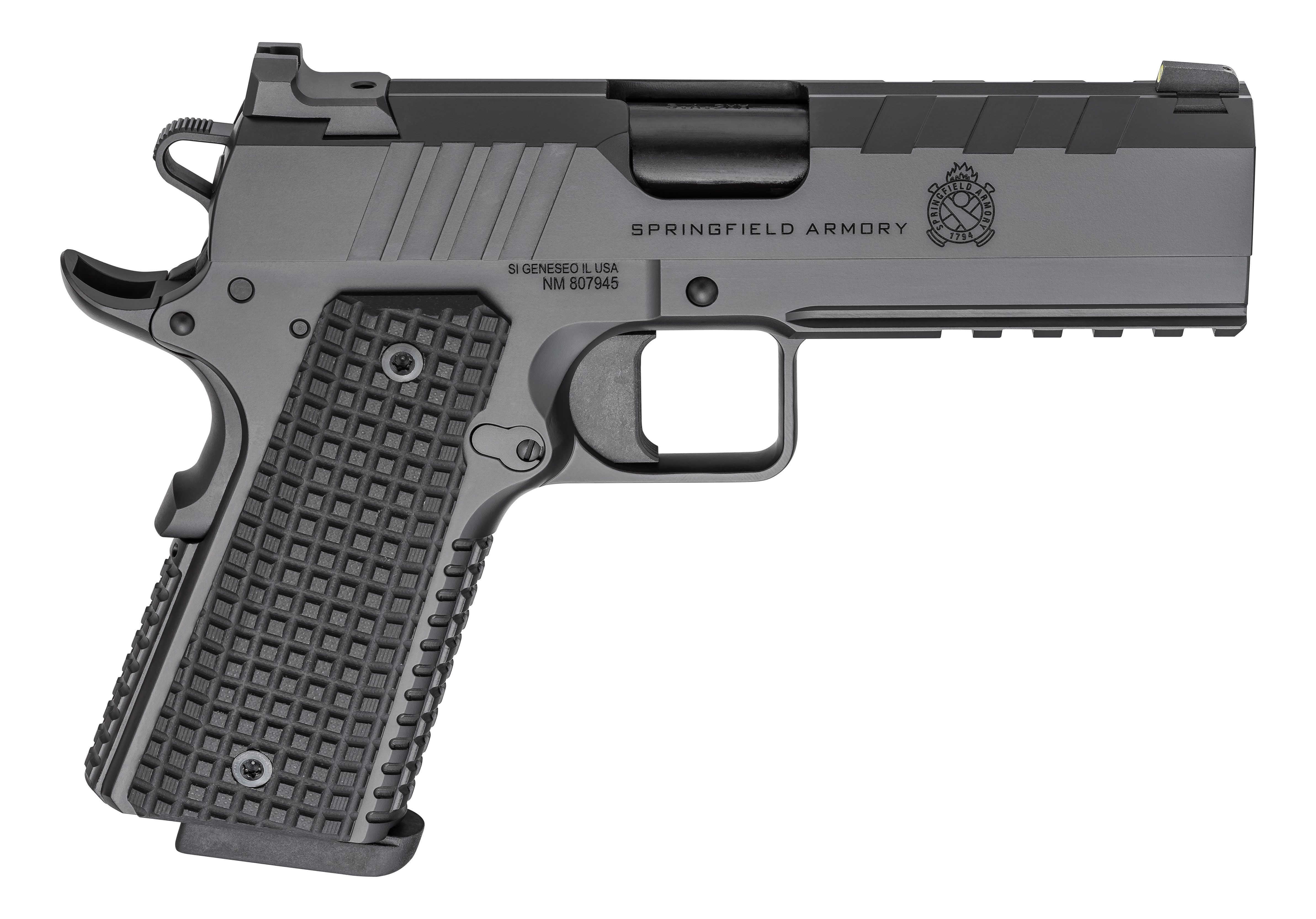 Springfield Armory Emissary Black Out 1911 Handgun