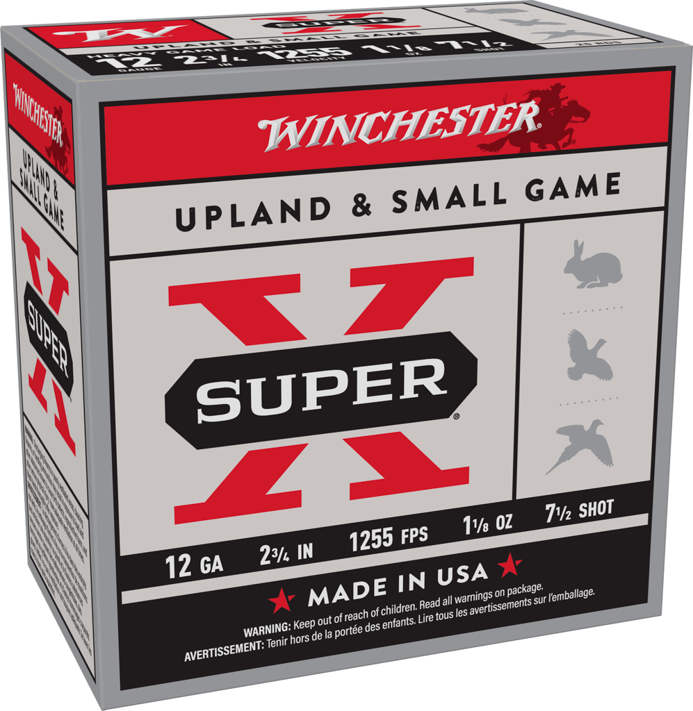 Winchester Super-X Heavy Game Load 12 Gauge 2-3/4" Shotshell (7.5 Shot)