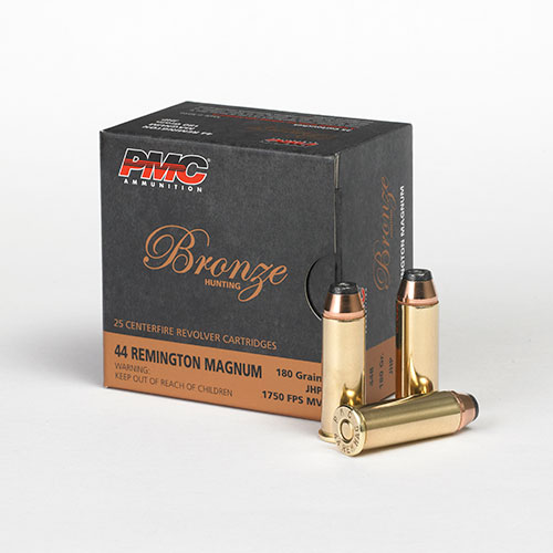 PMC Bronze .44 Rem Mag 180gr JHP (25 Rounds)