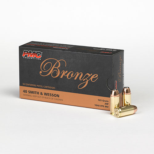 PMC Bronze .40 S&W 165gr JHP (50 rounds)