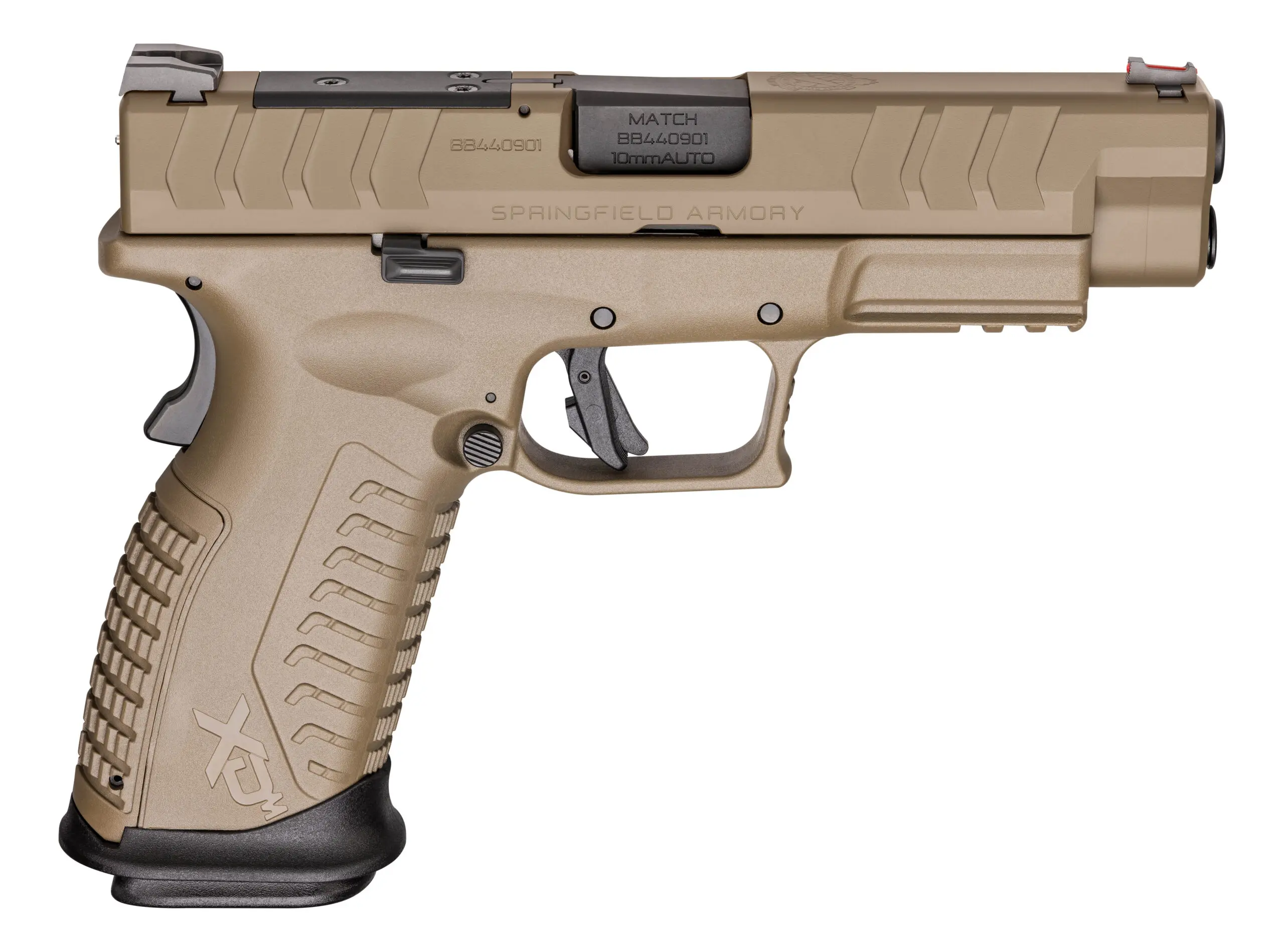 Springfield ARMORY XD-M Elite OSP 10mm Auto 4.5in Barrel 16rd FDE Pistol - Springfield Armory - 10mm
