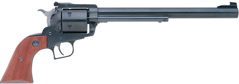 Ruger 0807 Super BlackHawk Revolver, 44 Rem Mag, 10.50" Barrel, Adjustable Sight, 6rd Capacity, Blued Alloy Steel, Hardwood Grip - Ruger - 44 Magnum | 44 Special