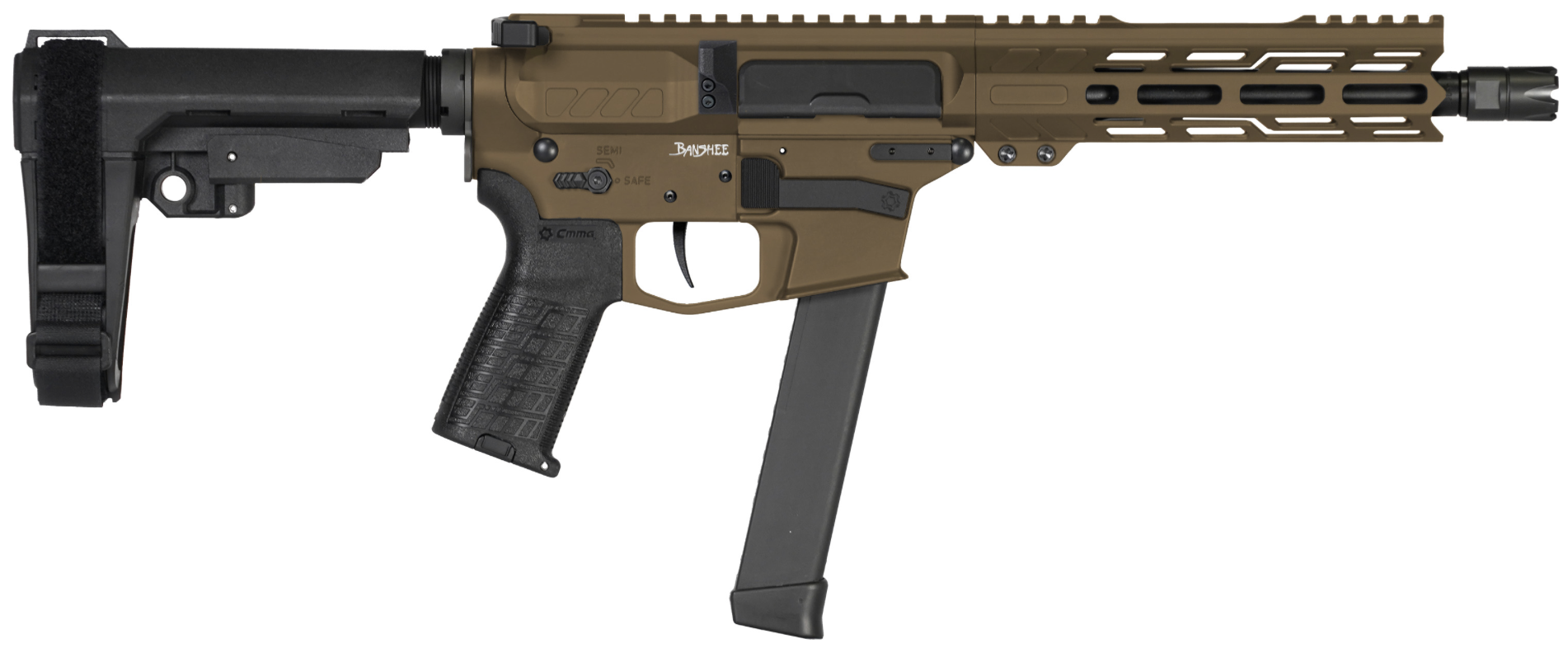 CMMG BANSHEE MKG HGA 9MM 8 IN BBL MIDNIGHT BRONZE 1/33RD MAG