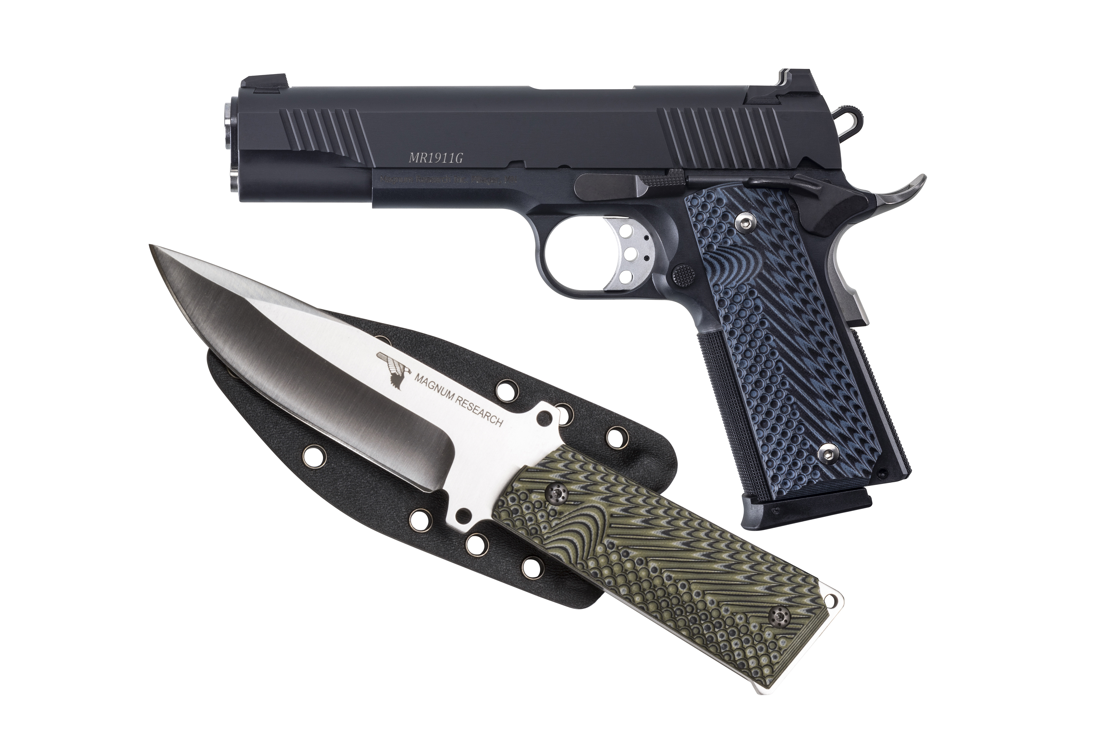 DE 1911 9MM 5" BLK KNIFE     #