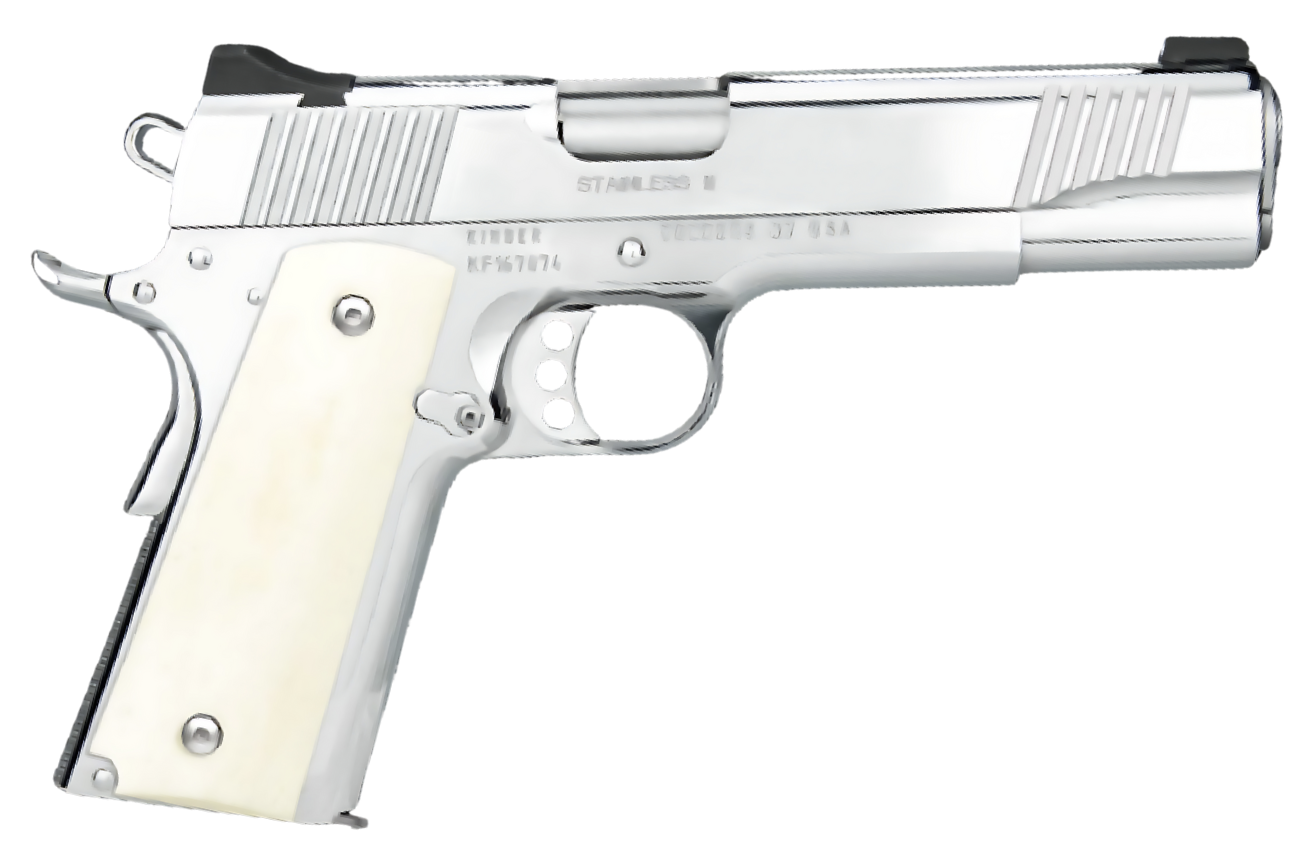 Kimber Stainless II 1911 High Polished .38 Super 5" 9rd