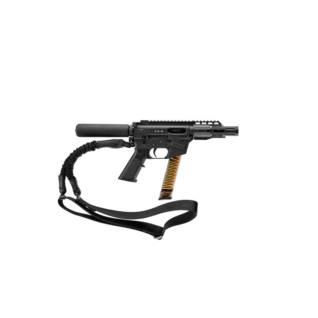 FREEDOM ORDN PSTL 9MM BLK 8" W/SLG NO BRC