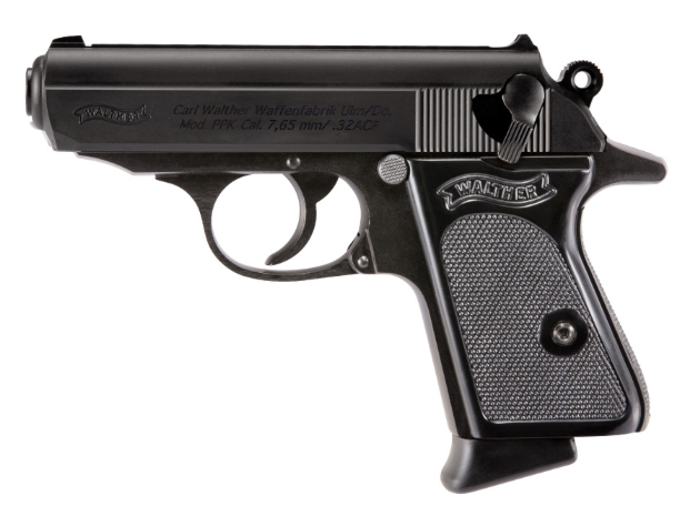 Walther PPK .32 ACP Semi-Auto Handgun (3.3" Barrel, 6rd)