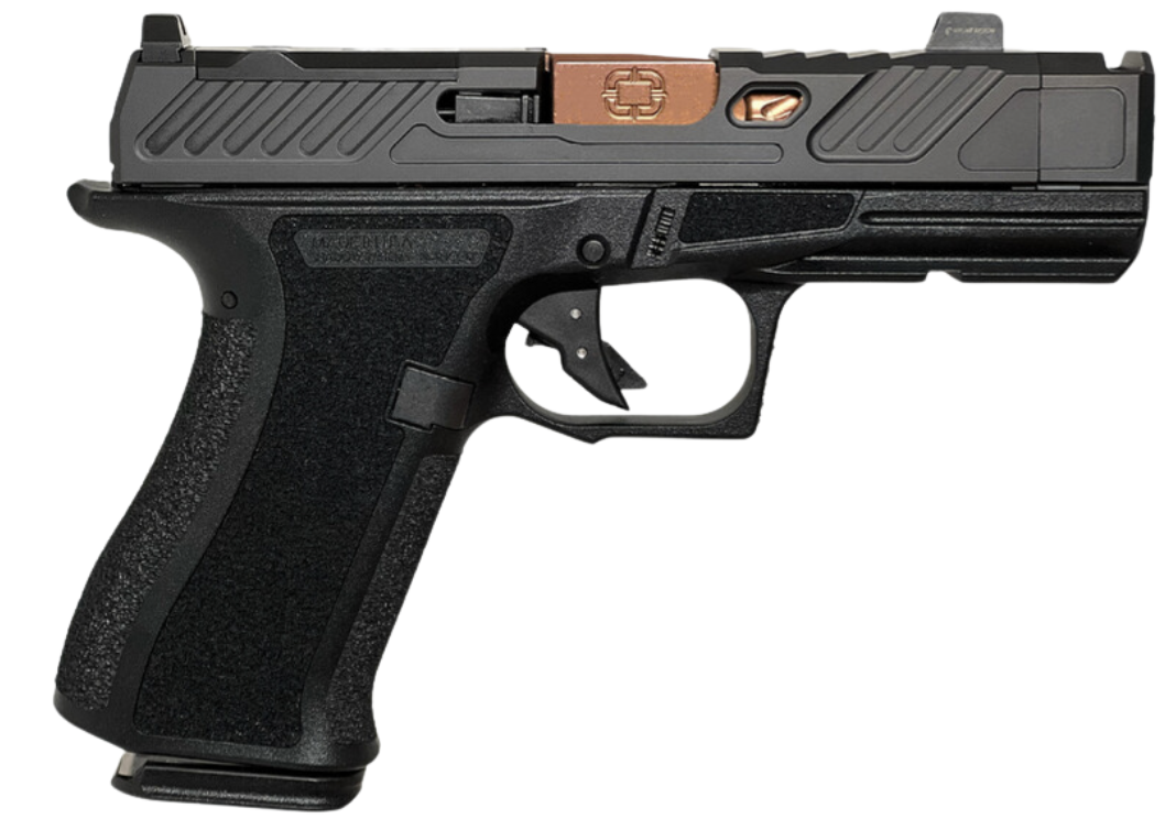 Shadow Systems CR920XP Elite 9mm 3.65" Bronze Barrel, Optic Ready, 15 Rd - Black - Shadow Systems - 9mm