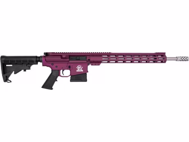 Great Lakes Firearms GL-10 GLFA AR-10 .308 Win Semi-Auto Rifle (Black Cherry/SS)