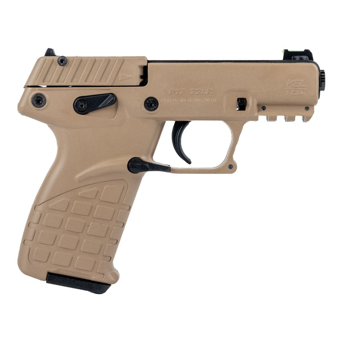 KEL-TEC P17DS P17 22LR Handgun - Desert Tan