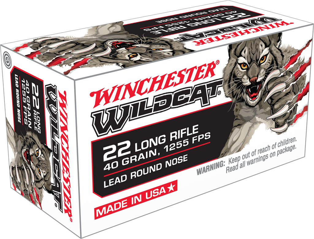 Winchester Wildcat RF .22 LR 40gr LRN