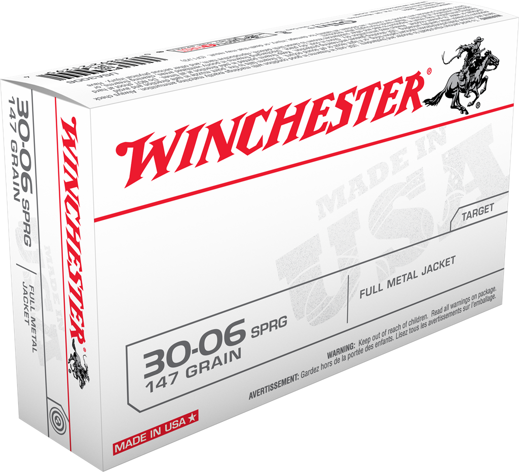 Winchester USA .30-06 Springfield 147gr FMJ 20-Round Box