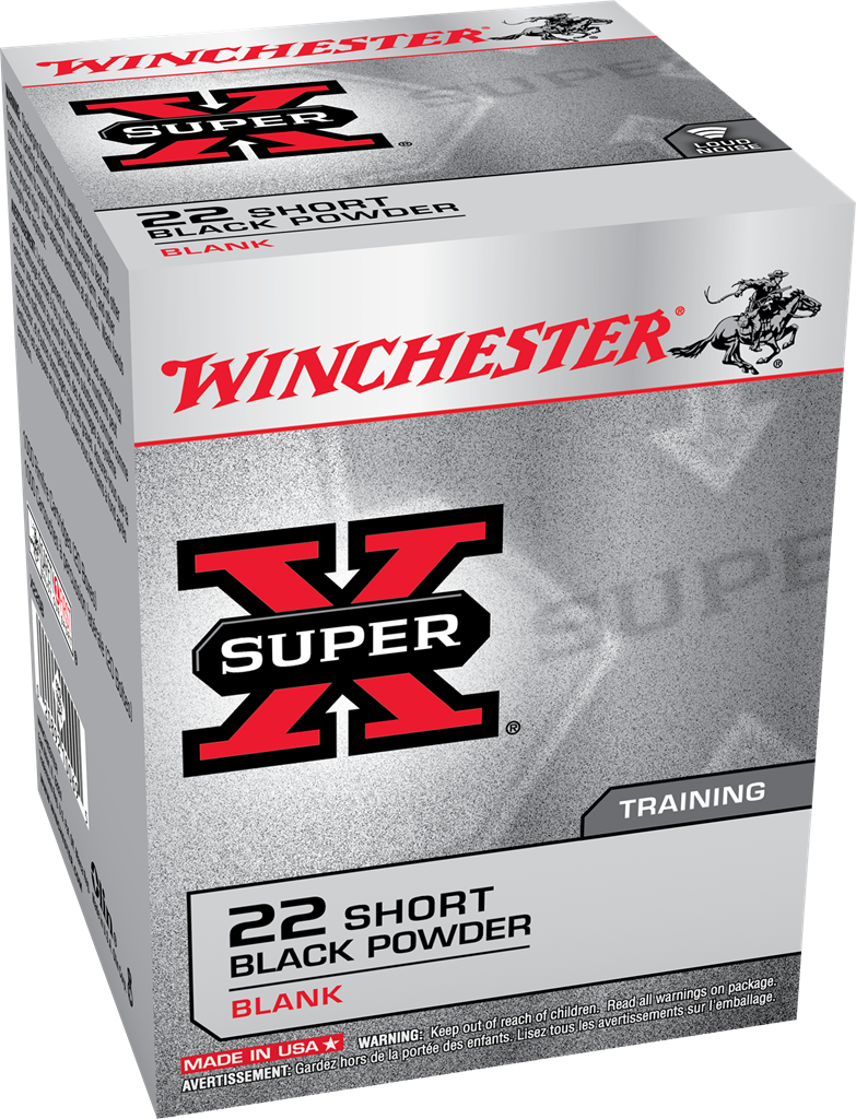 Winchester Super-X .22 Short Blank Rimfire Ammunition