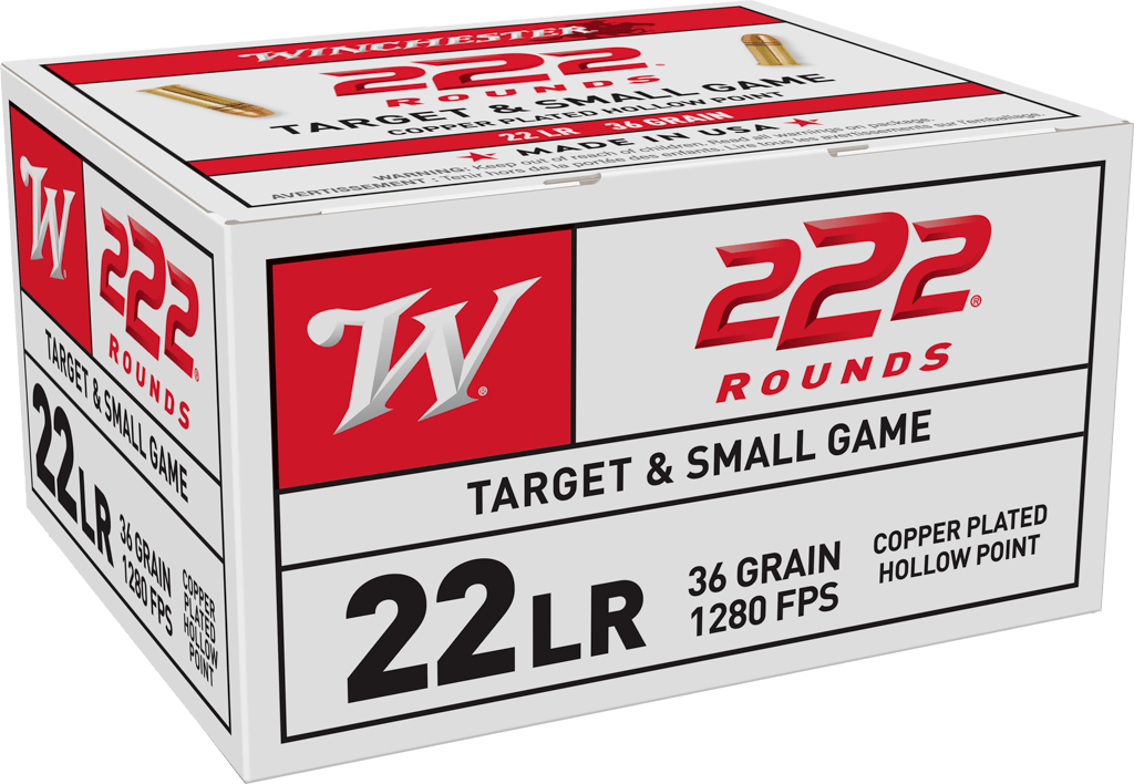 Win 22LR HP CP 36GR 222  10 Box per case