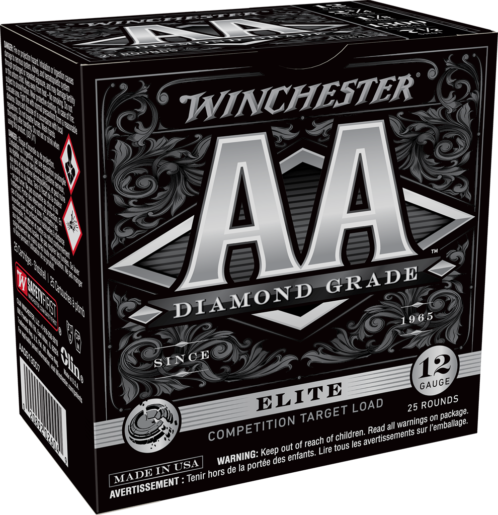 Winchester AA Diamond Grade 12 Gauge 2-3/4" Shotshells (#7.5, 1-1/8 oz, 1300 fps)