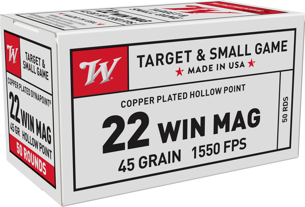 Winchester USA Dynapoint .22 WMR 45gr Hollow Point 50rd