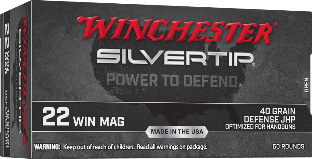 Winchester Silvertip .22 WMR JHP (40 gr) 50 rd Ammo