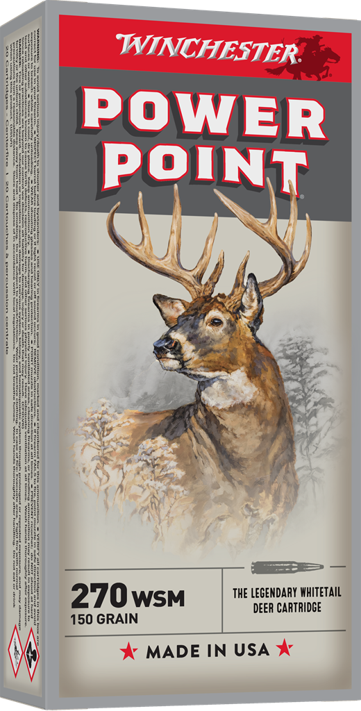Winchester Super-X Power Point .270 WSM 150 Grain (20 Rounds)