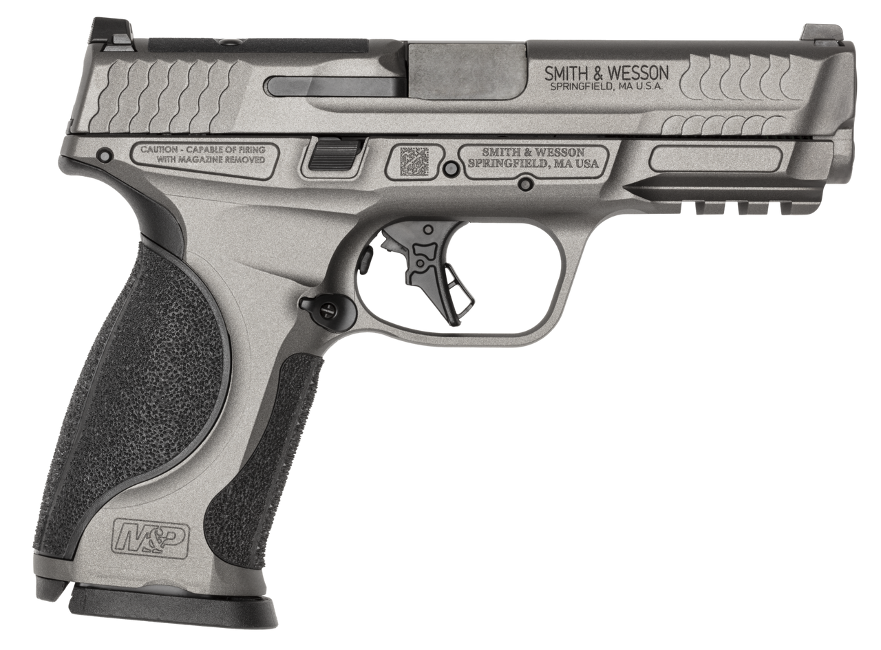 S&W M&P 14165 40SW 10+1 Tungsten Gray Optic Ready Pistol 4.22" - Smith & Wesson - 40 S&W
