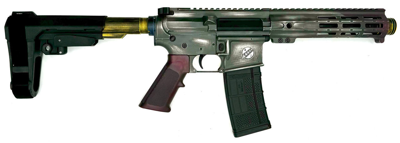ZEUS ARMS AETHER BOBA FETT 5.56 PISTOL 7.5" SBA3 BRACE 1-30RD MAG - ZEUS_ARMS