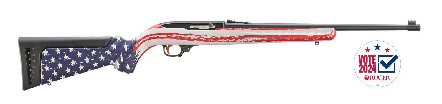 Ruger 10/22 Collector's Series “Vote 2024” .22 LR Rifle