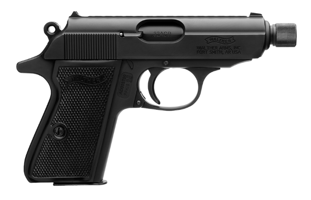 Walther PPK/S SD Threaded Barrel .32 ACP Black Handgun