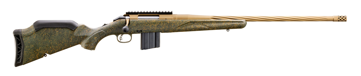 Ruger American Gen II Predator 6.5 Grendel 22in 10rd Burnt Brz Rifle 46942 - Ruger - 6.5 GRENDEL