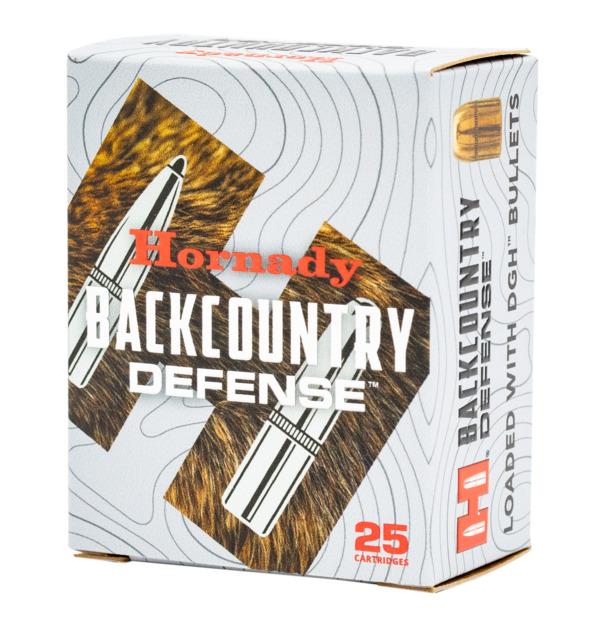Hornady Backcountry Defense .357 Magnum 165gr JFP DGH Ammunition (25 Rounds)