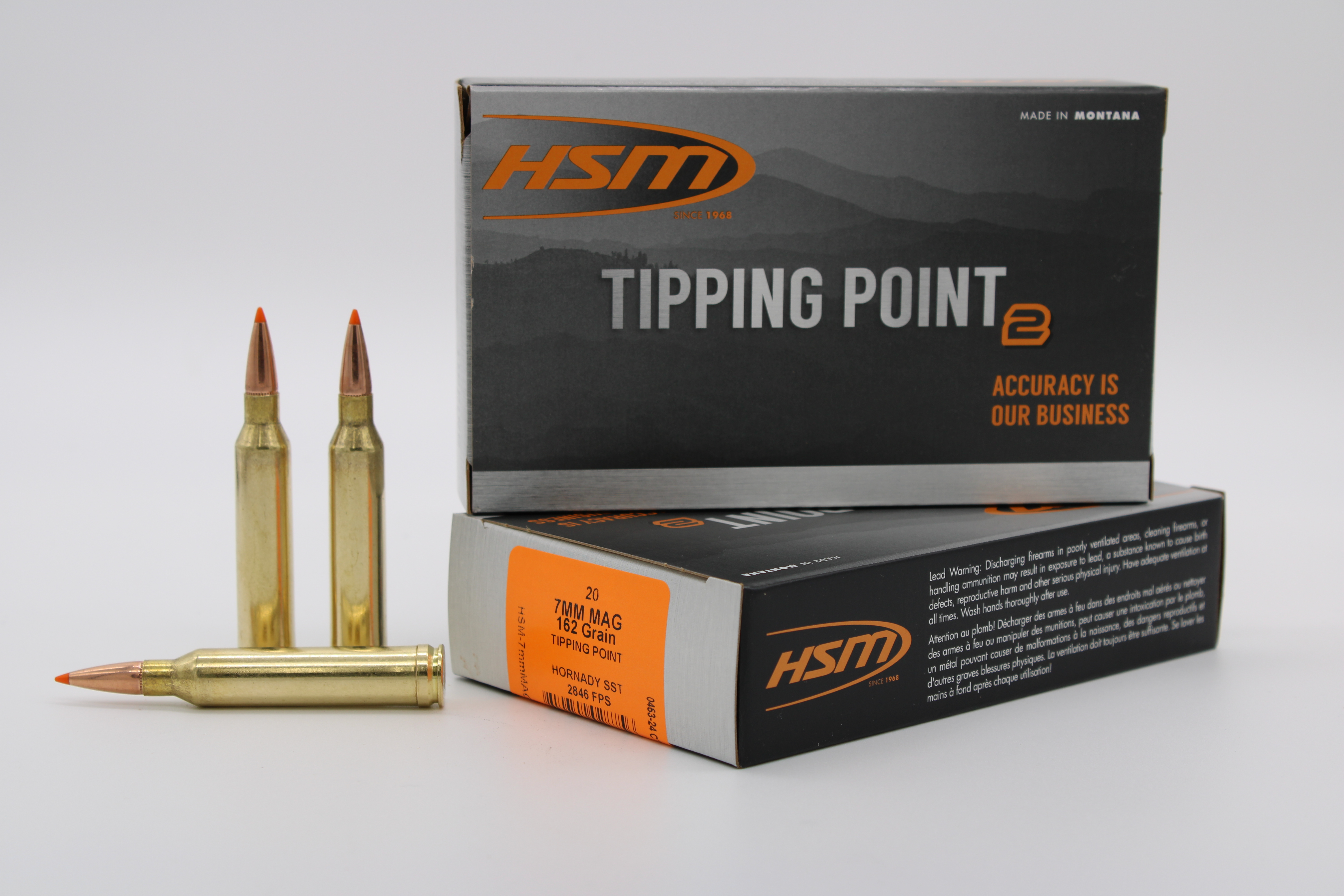  7mm Remington Mag 162 Gr PolyTip Ammo