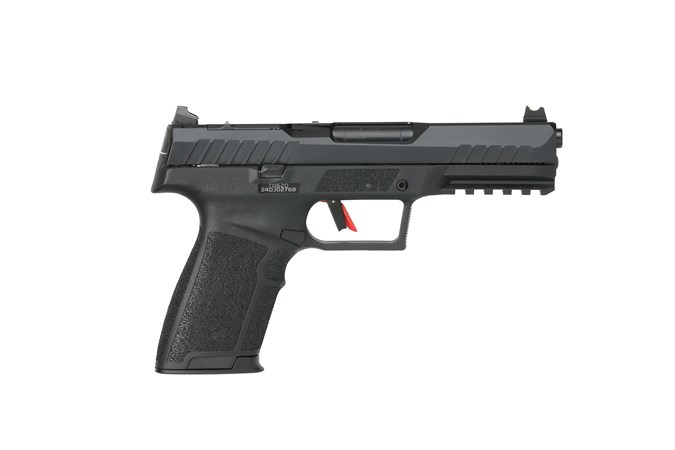 SDS IMPORTS PX-5.7 HGA 5.7X28MM 4.8IN BBL FIBER OPTIC FRONT SIGHT 20RD MAG OPTICS READY QPQ SLIDE