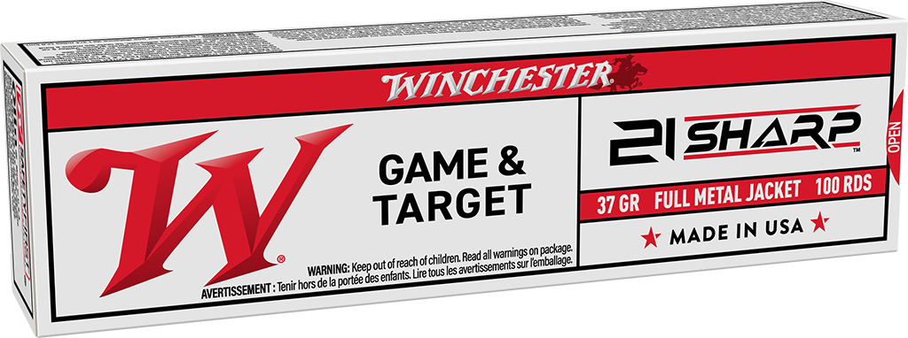 Winchester Game   Target  21 Sharp 42 Gr FMJ 1330 FPS