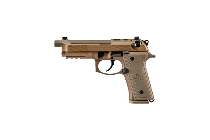BERETTA_USA M9A4 CENTURION THREADED 9MM 18RD 4.8IN FLAT DARK EARTH