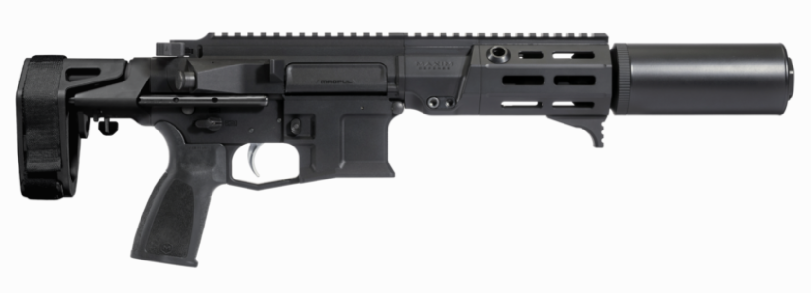 Maxim Defense PDX-SD Semi-Auto Suppressed Pistol with SCW Brace