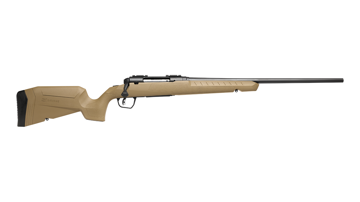 Savage 32054 Axis 350 Legend 4+1 Matte Black FDE Synthetic Stock 18" - SAVAGE ARMS - 350 Legend