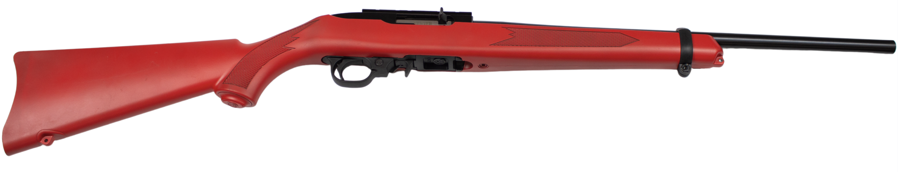 RUGER 10/22 CARBINE 22LR 18.5" BBL, RED SYNTHETIC 1-10RD