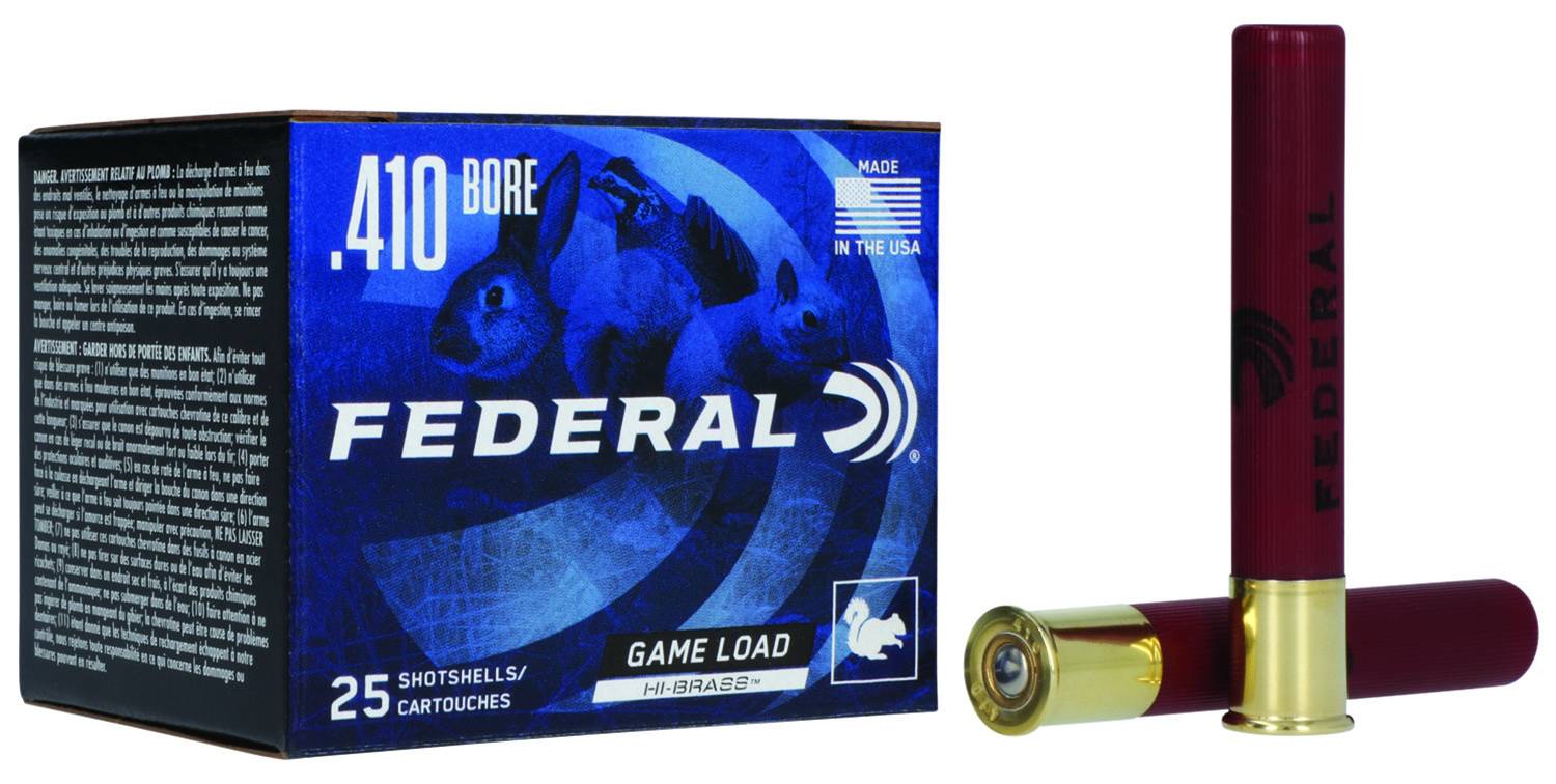 Federal Game-Shok Hi-Brass 410 Bore 2-1/2" Shotshell
