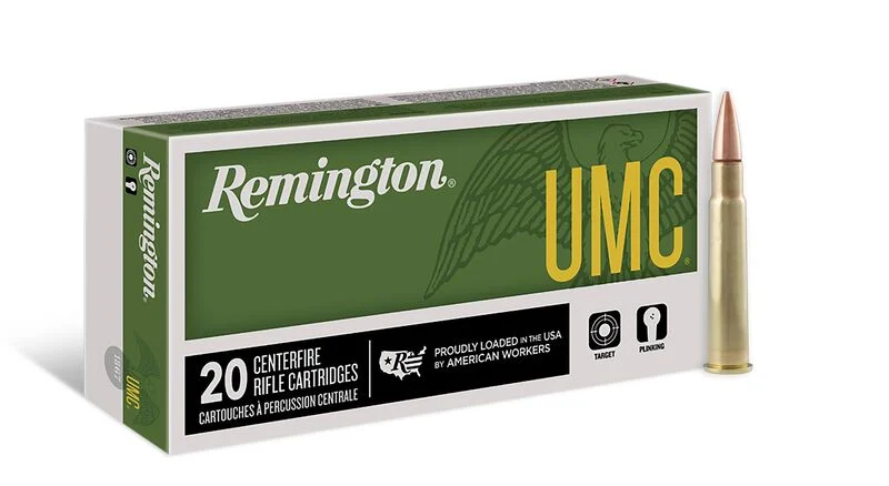 Remington UMC Centerfire Rifle Ammo 303 British 174gr FMJ 20rd (10 Box Case)